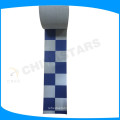 checkered tc reflective tape, reflective fabric for professional garment